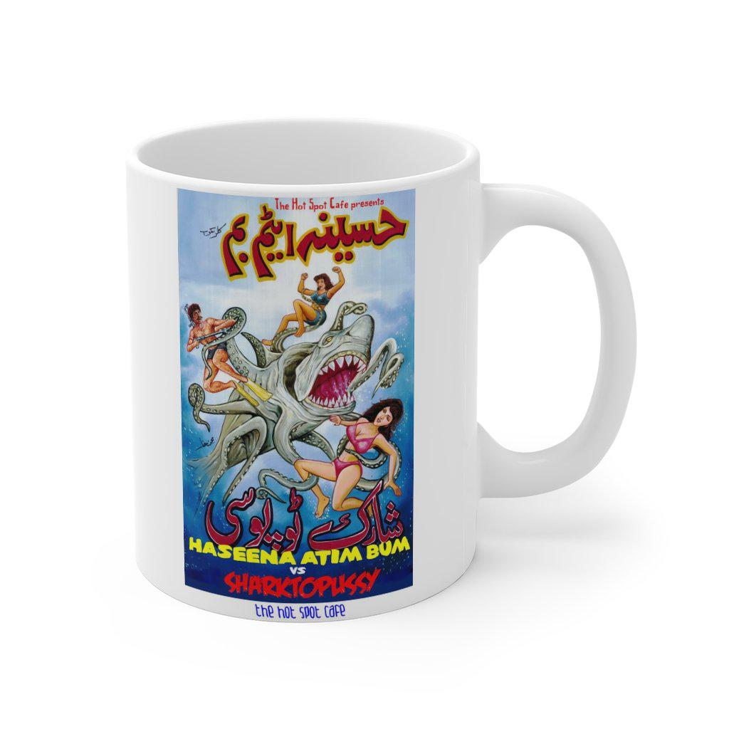 Sharktopussy vs Haseena Mug 11oz - www.desimovies.biz