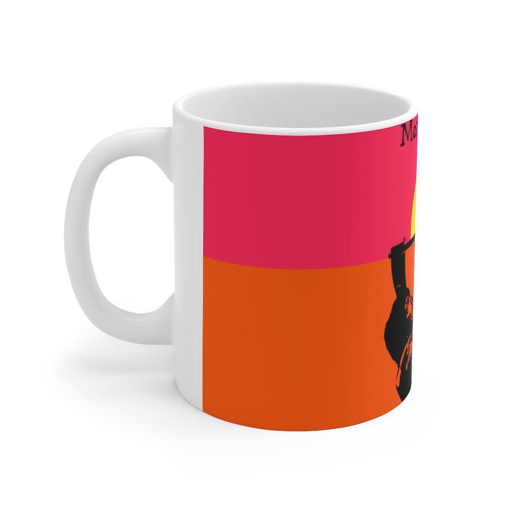 Monday Blues - Sultan Rahi - Ceramic Mug 11oz - www.desimovies.biz