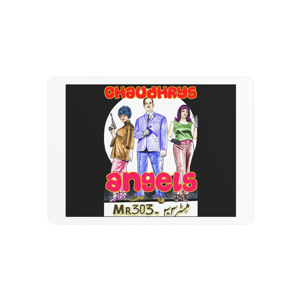 Chaudhry's Angels - Metal Art Sign - www.desimovies.biz
