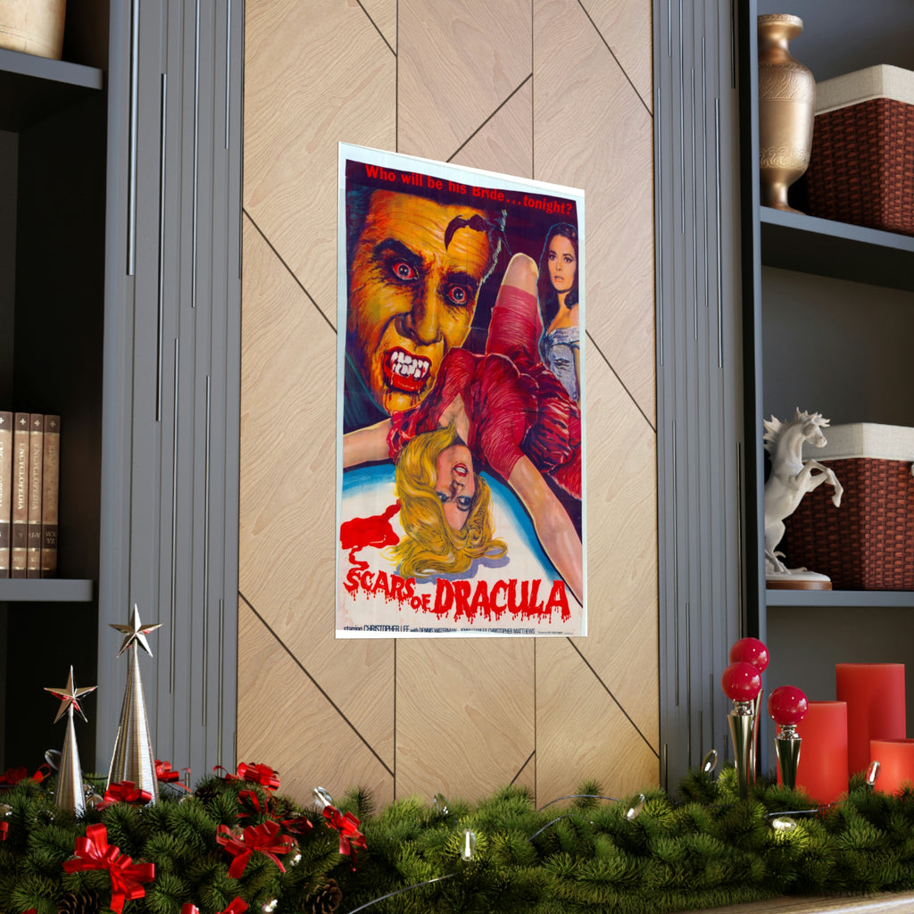 Scars of Dracula (1970) Pakistani - Premium Matte Vertical Posters - www.desimovies.biz