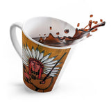 The Last Tomahawk Latte mug - www.desimovies.biz