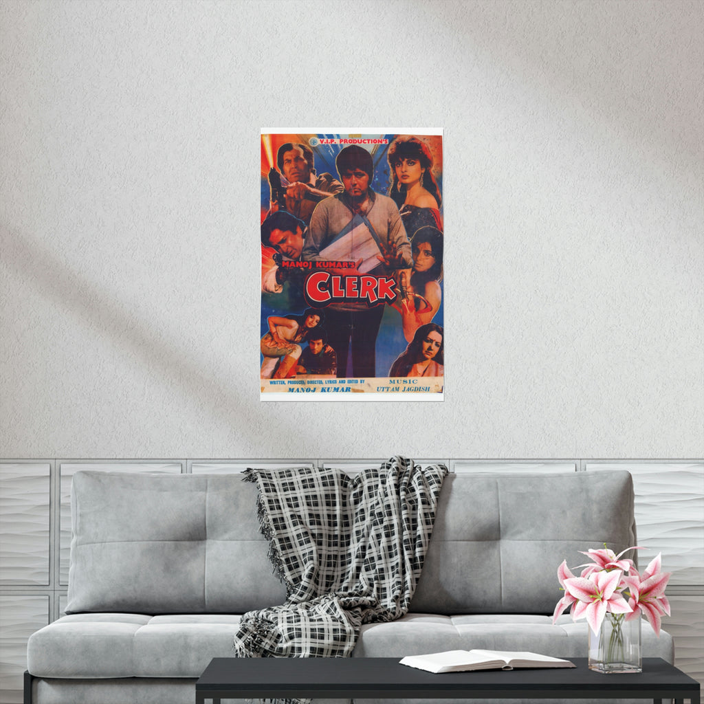 Clerk (1989) Bollywood Premium Matte Vertical Posters - www.desimovies.biz