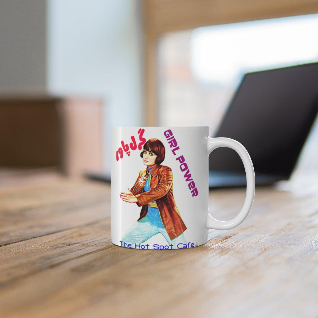 Girl Power - Aasia - Ceramic Mug 11oz - www.desimovies.biz
