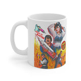 Haseena Atim Bum - Hand Painted - Ceramic Mug 11oz - www.desimovies.biz