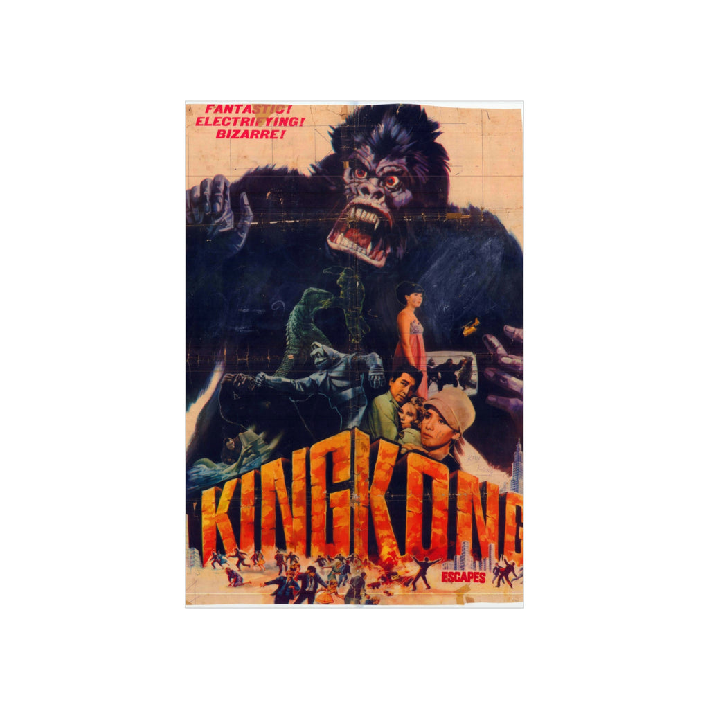 King Kong Escapes - Premium Matte Vertical Posters - www.desimovies.biz