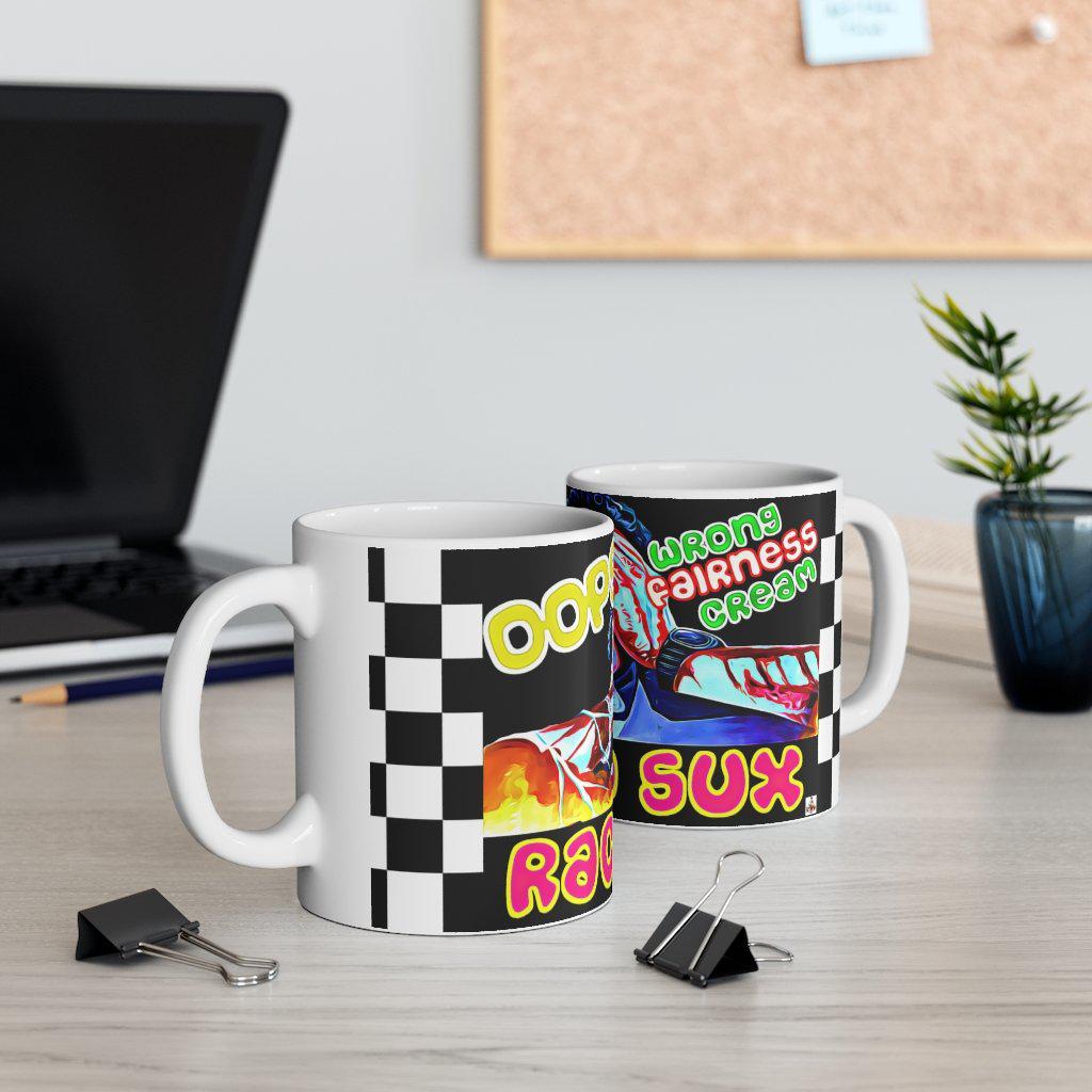 Racism Sux - Lollywood Art Ceramic Mug 11oz - www.desimovies.biz