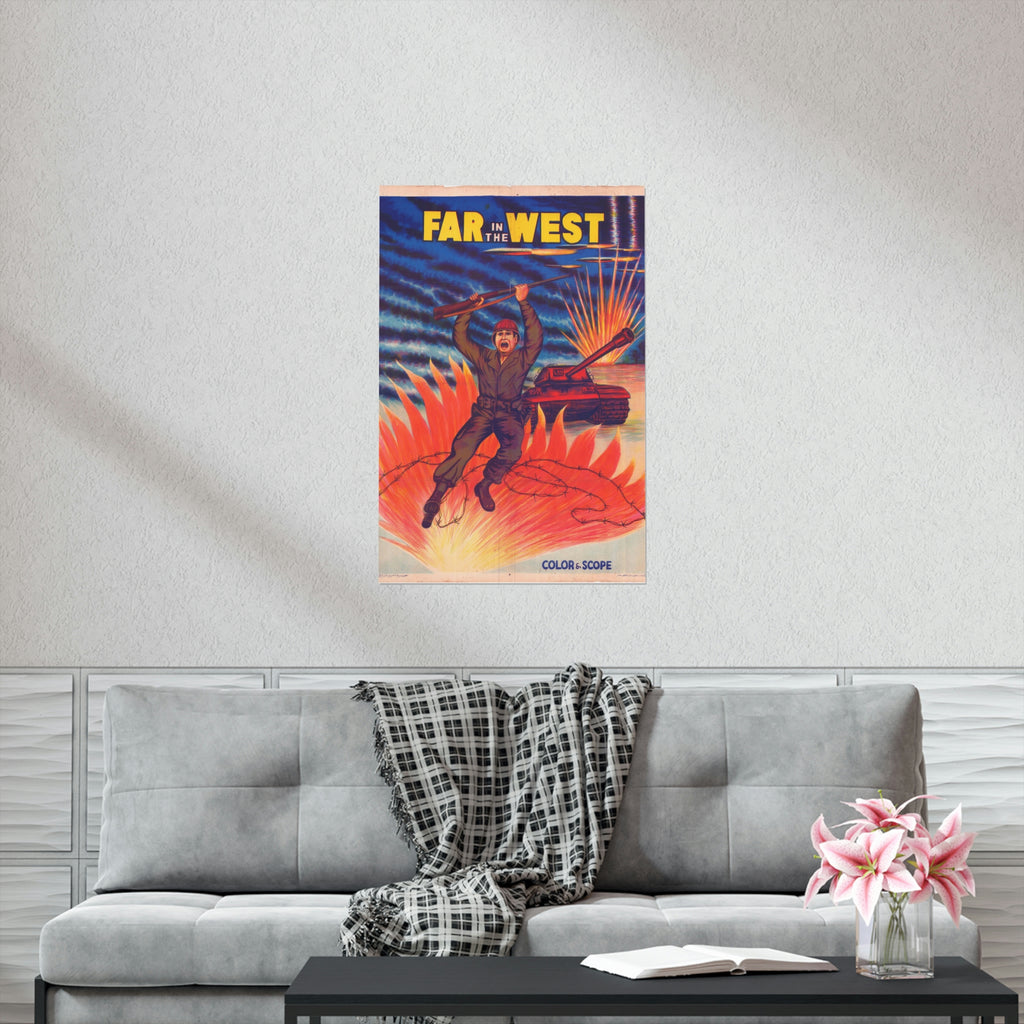 Far In The West - Premium Matte Vertical Posters - www.desimovies.biz