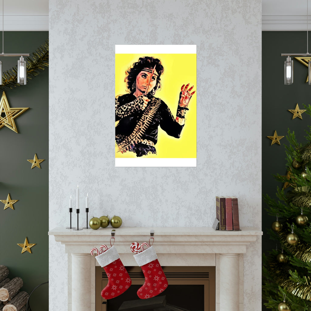 Salma Agha - Sherni - Premium Matte Vertical Posters - www.desimovies.biz