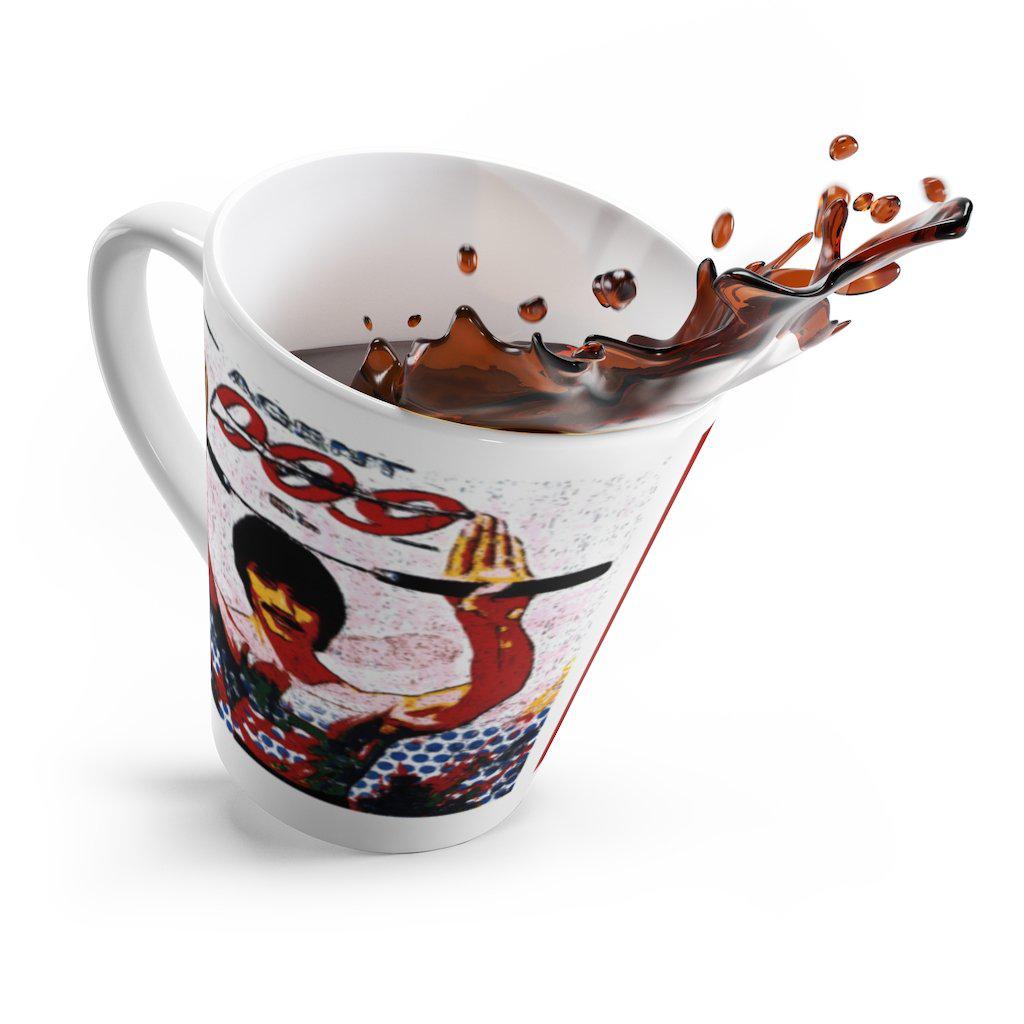 Permit & Agent 009 Latte mug - www.desimovies.biz