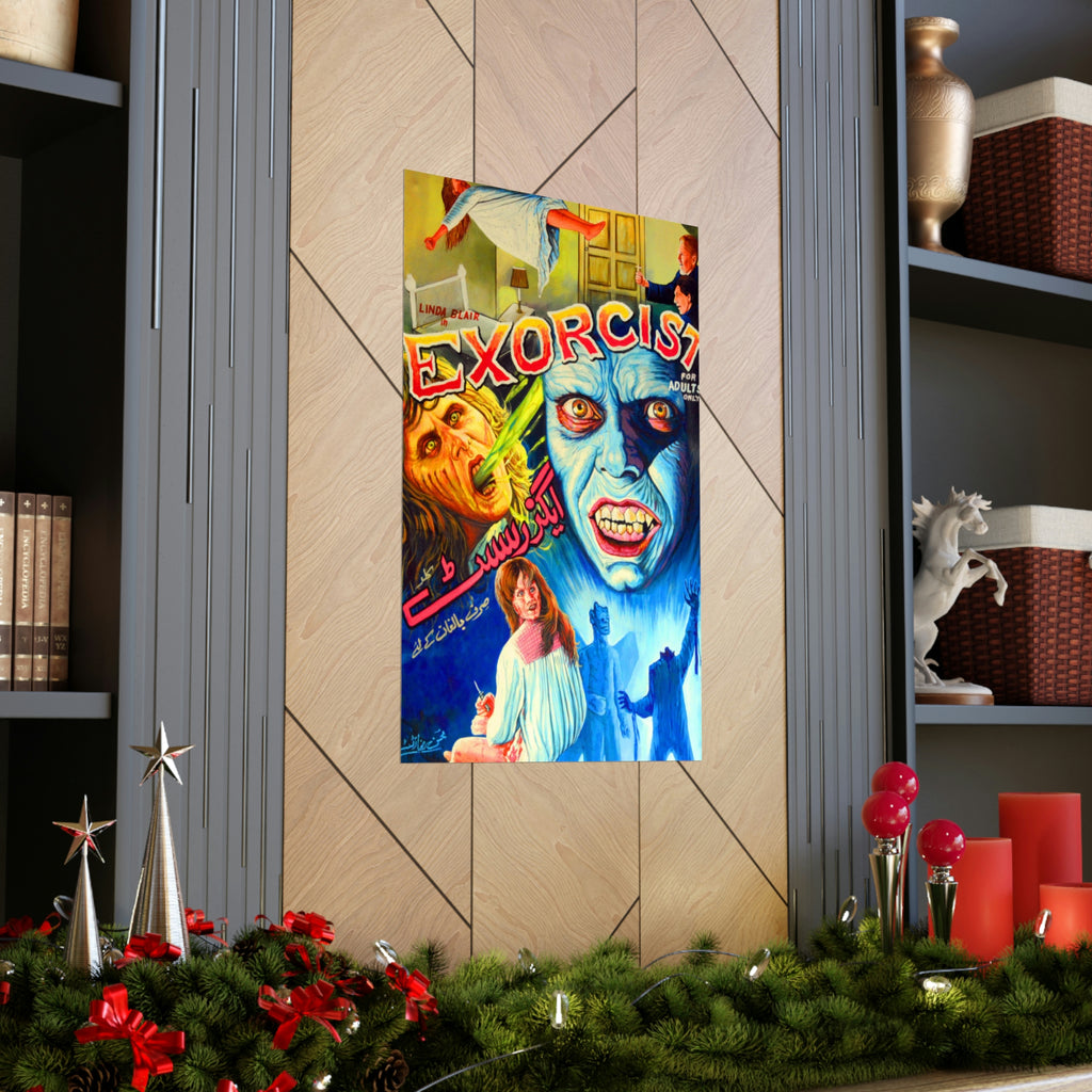 The Exorcist (1973) Hand Painted - Premium Matte Vertical Posters - www.desimovies.biz