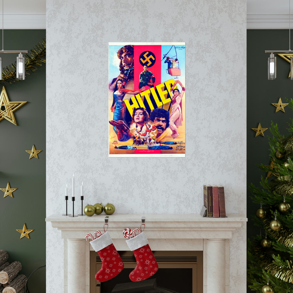 Hitler (1986) Punjabi Film Premium Matte Vertical Posters - www.desimovies.biz
