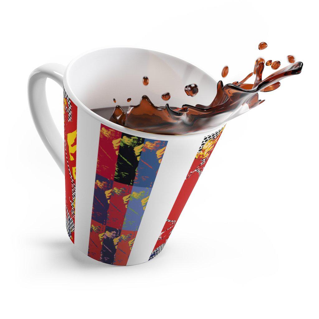Deewaar - Pop Art Bollywood Latte mug - www.desimovies.biz