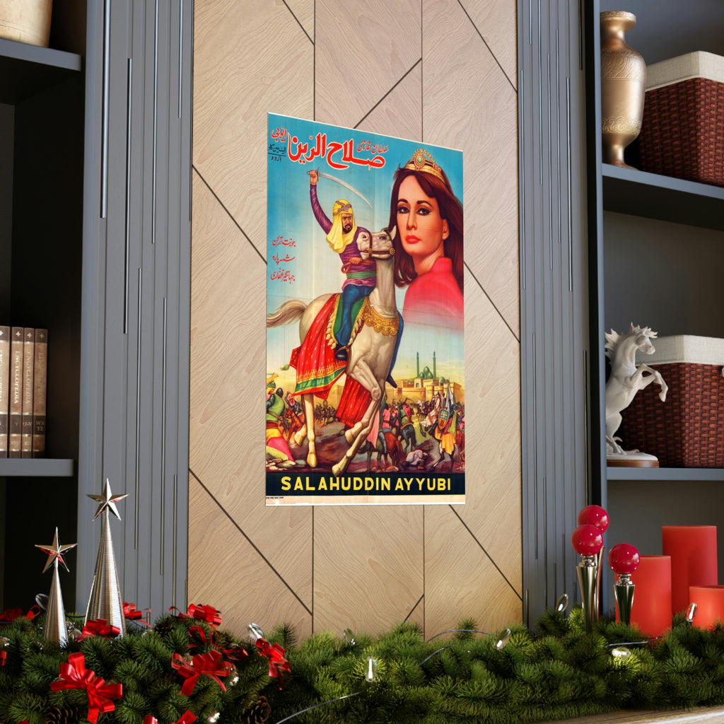 Salahuddin Ayubia - Premium Matte Vertical Posters - www.desimovies.biz