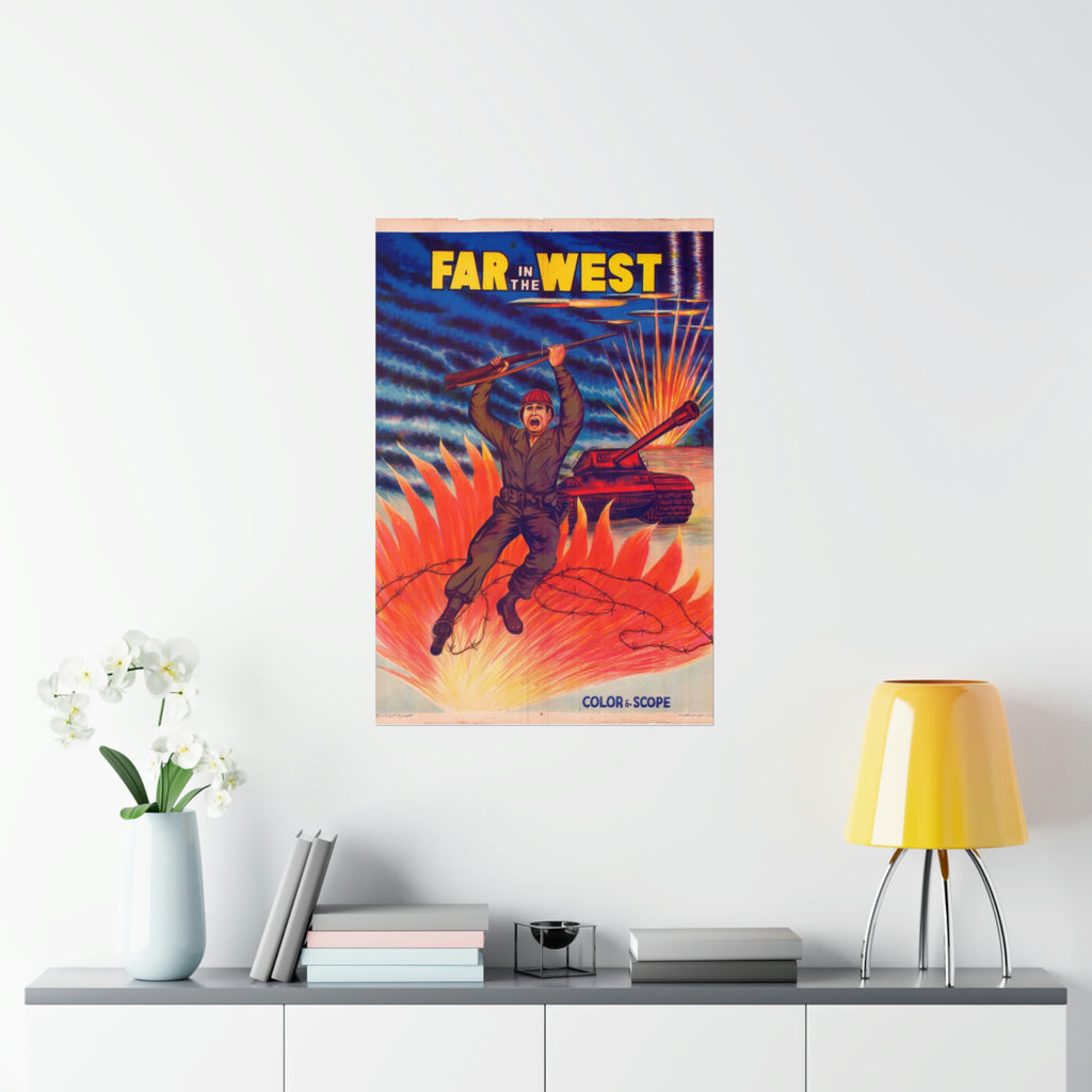 Far In The West - Premium Matte Vertical Posters - www.desimovies.biz