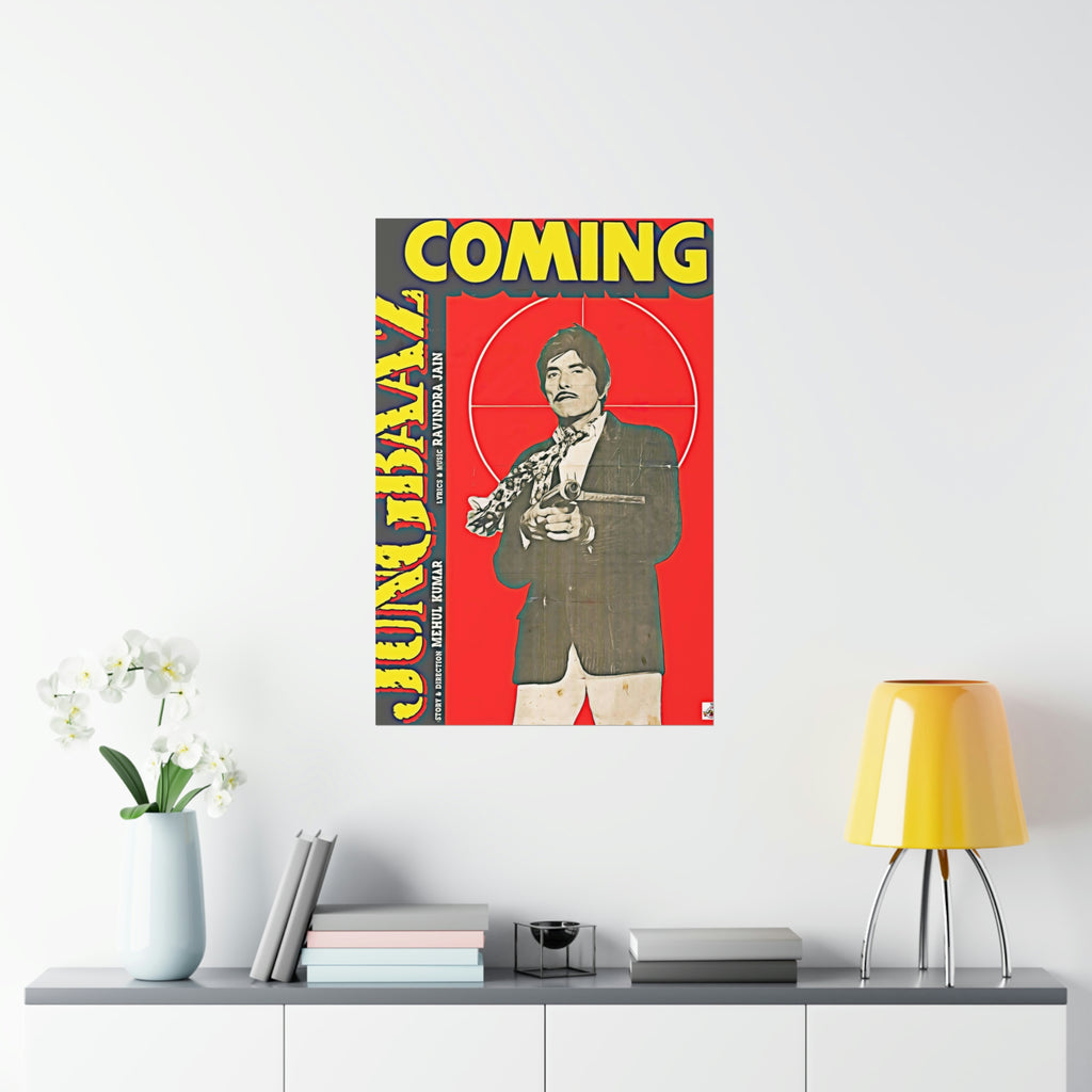 Raaj Kumar Poster - Jangbaaz - Premium Matte Vertical Posters - www.desimovies.biz