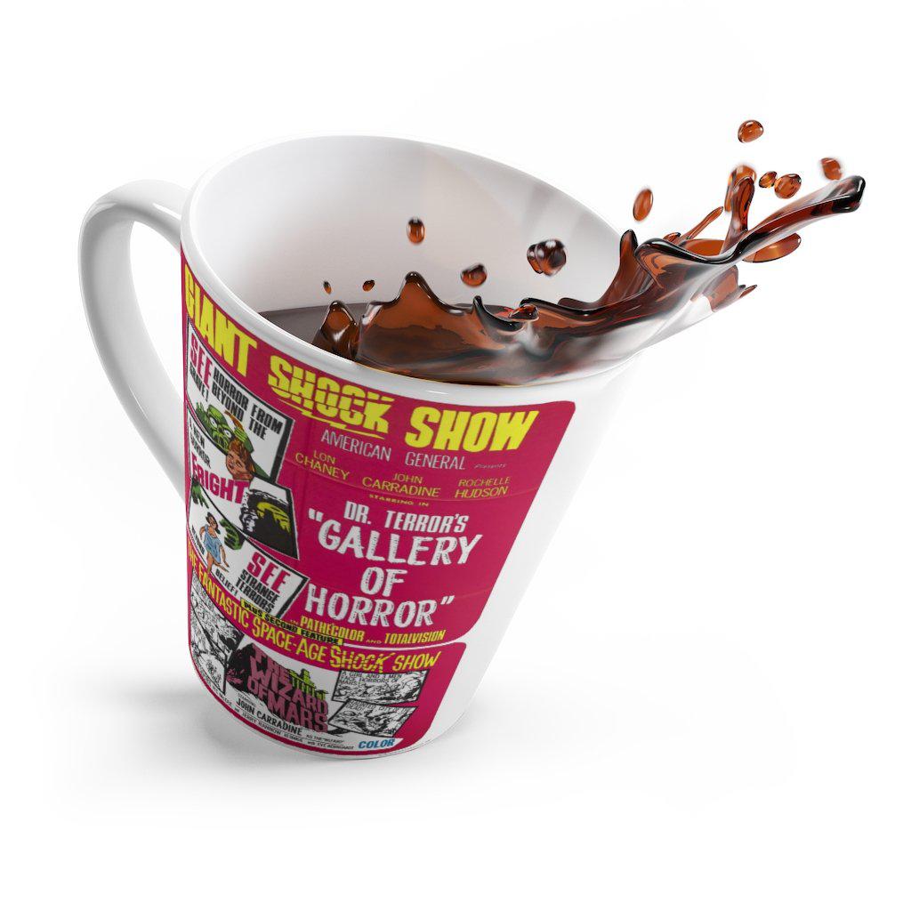 Shock Horror Show Latte mug - www.desimovies.biz