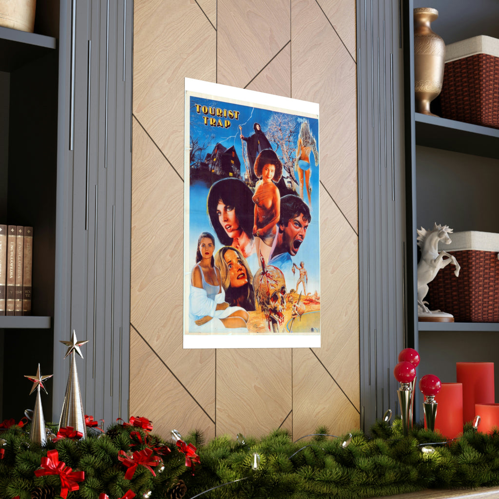 Tourist Trap (1979) Pakistani Premium Matte Vertical Posters - www.desimovies.biz