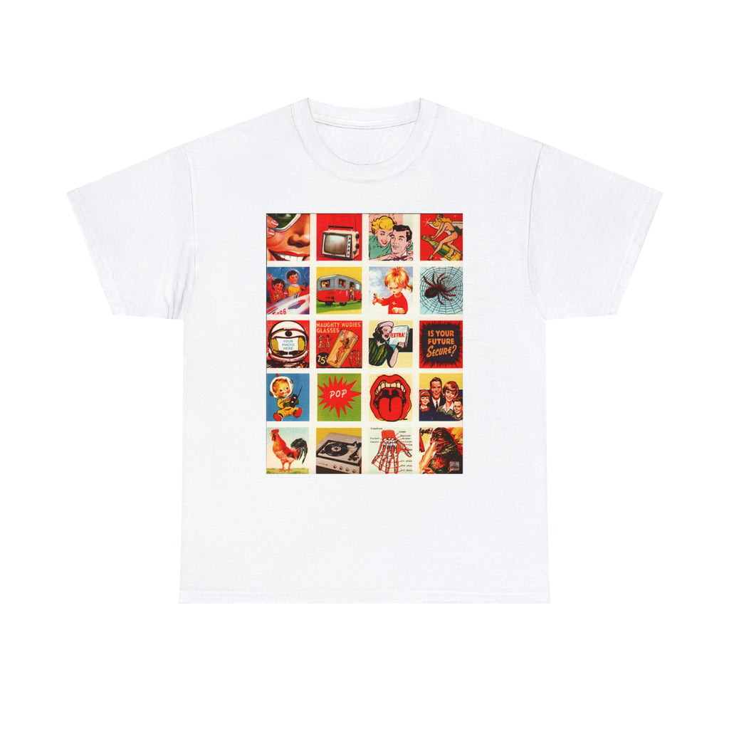Old Pop Art Adverts - Bad Boy Habits - Unisex Heavy Cotton Tee - www.desimovies.biz