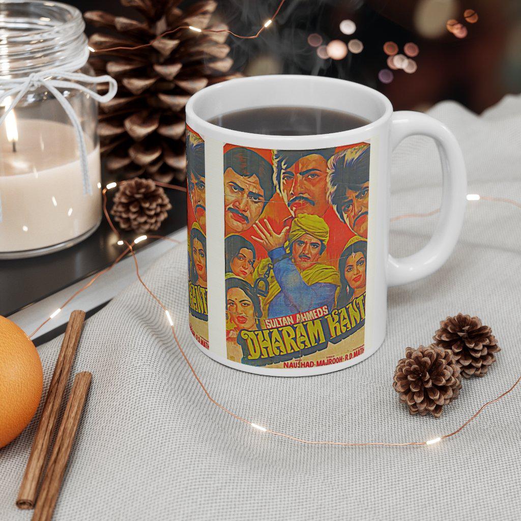 Dharam Kanta - Bollywood - Ceramic Mug 11oz - www.desimovies.biz
