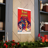 Rani Aur Jani (1973) Premium Matte Vertical Posters - www.desimovies.biz