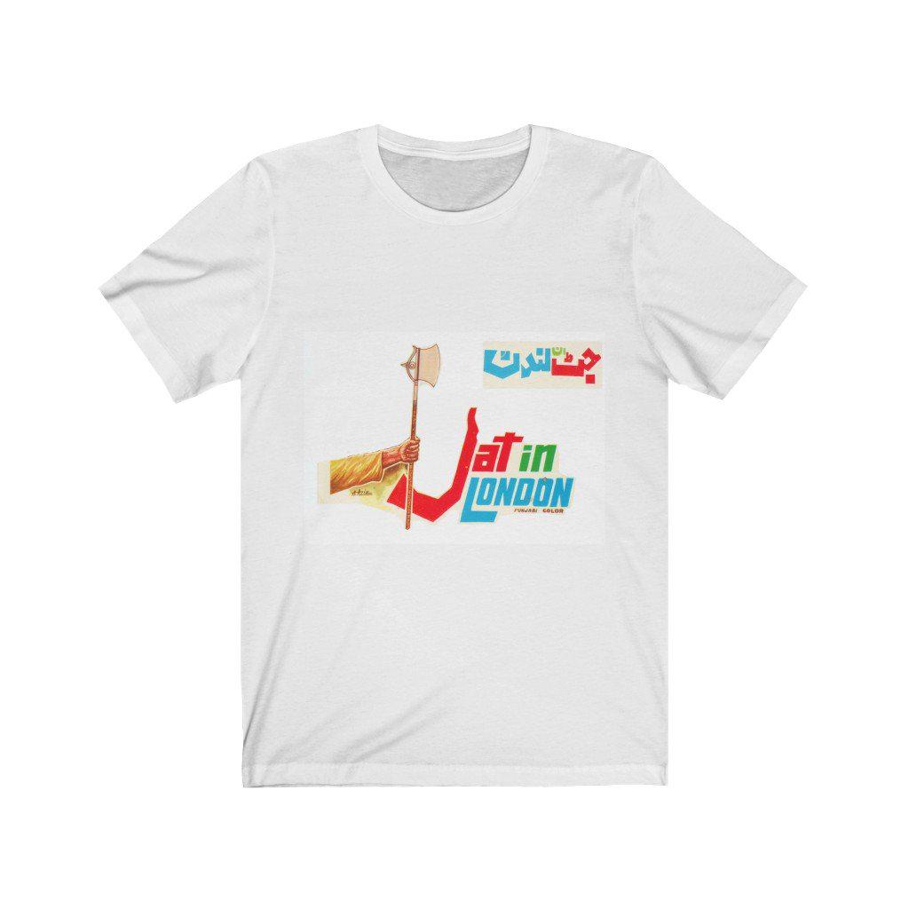 Jat in London - Unisex Jersey Short Sleeve Tee - www.desimovies.biz