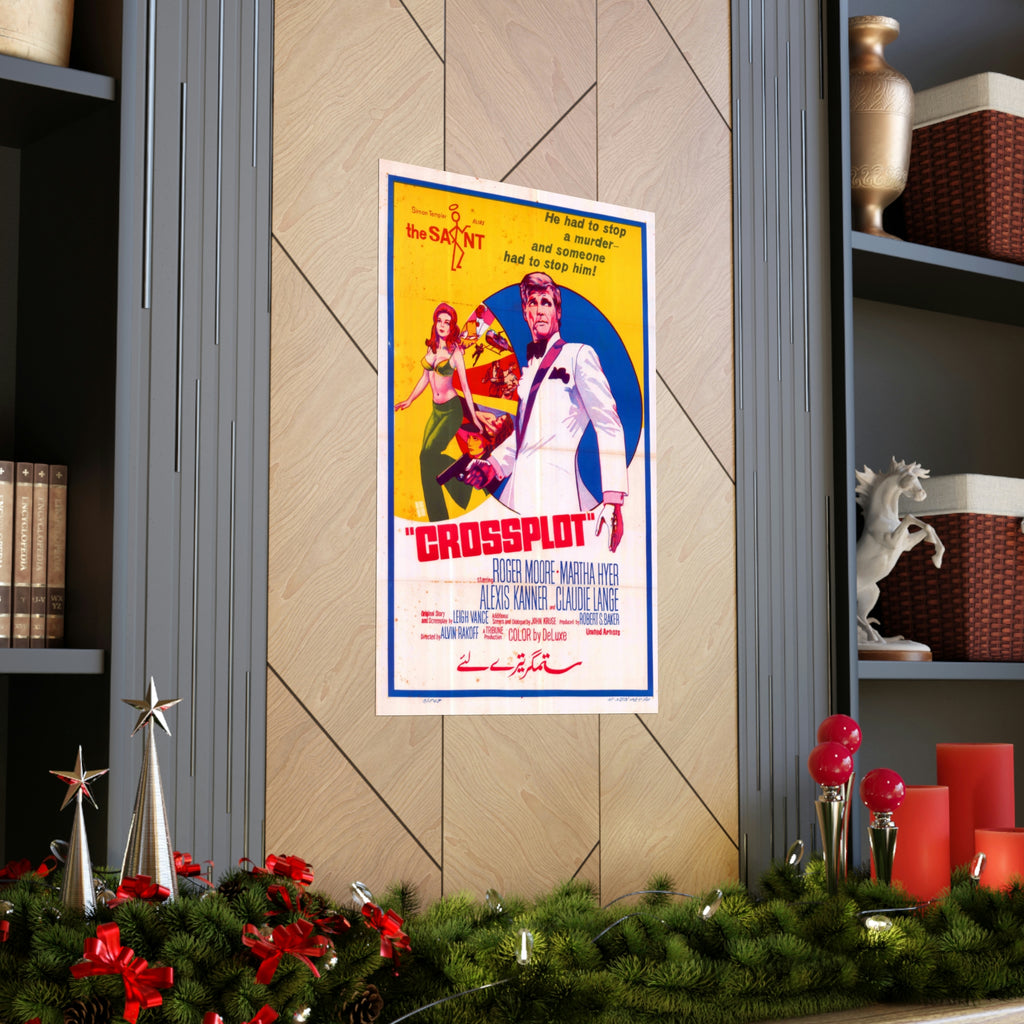 Crossplot (1969) Premium Matte Vertical Posters - www.desimovies.biz