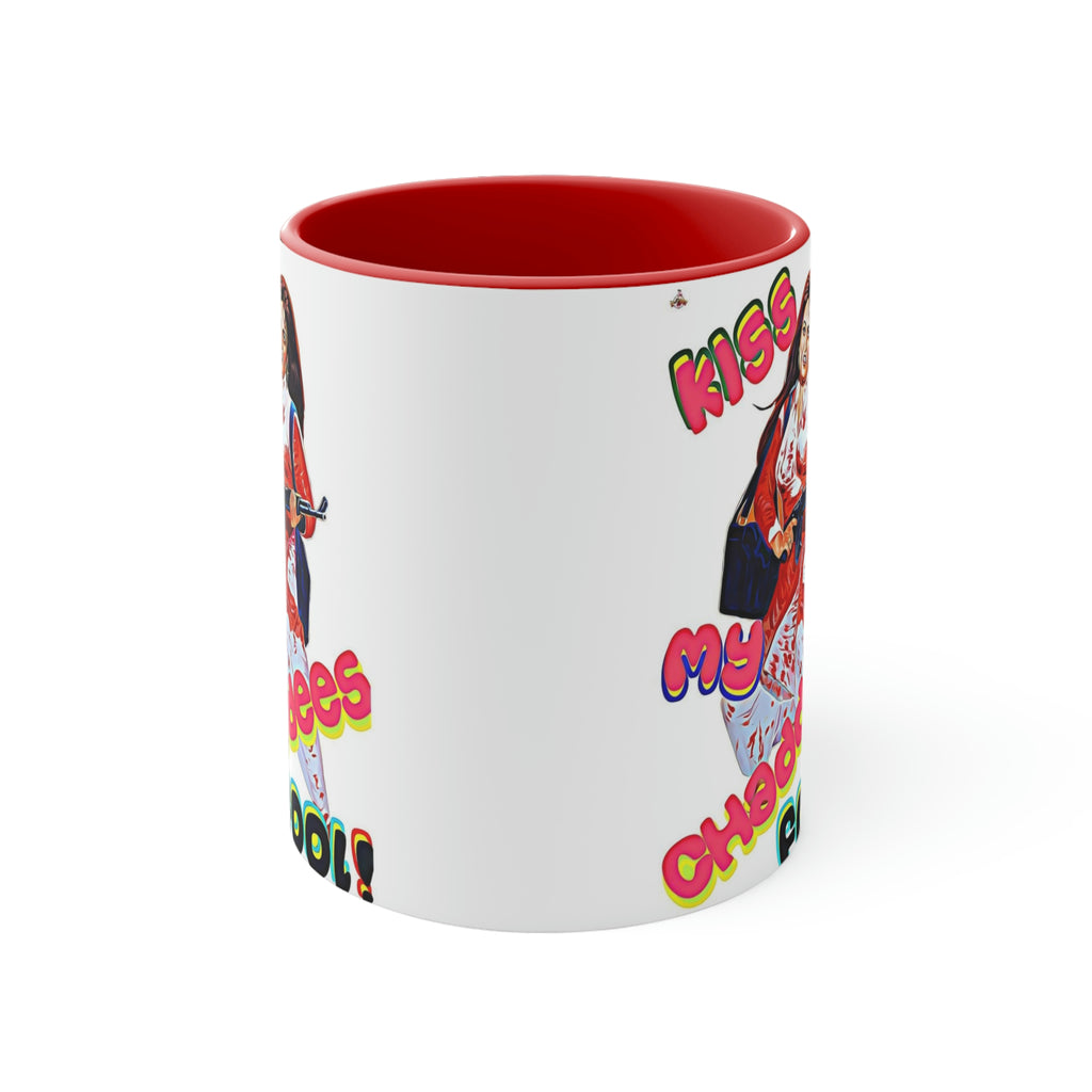 Kiss My Chaddees - Accent Coffee Mug, 11oz - www.desimovies.biz