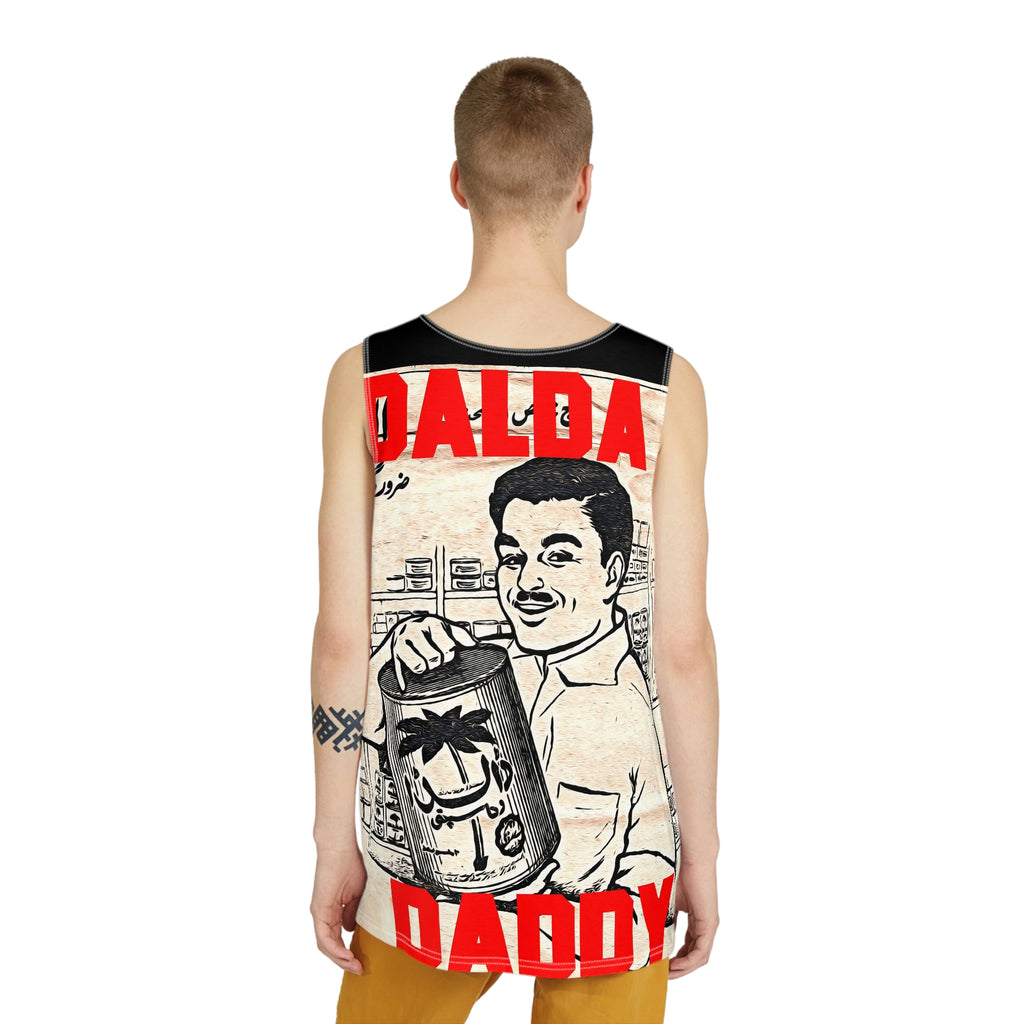 Dalda Daddy - Men's All Over Print Tank - www.desimovies.biz
