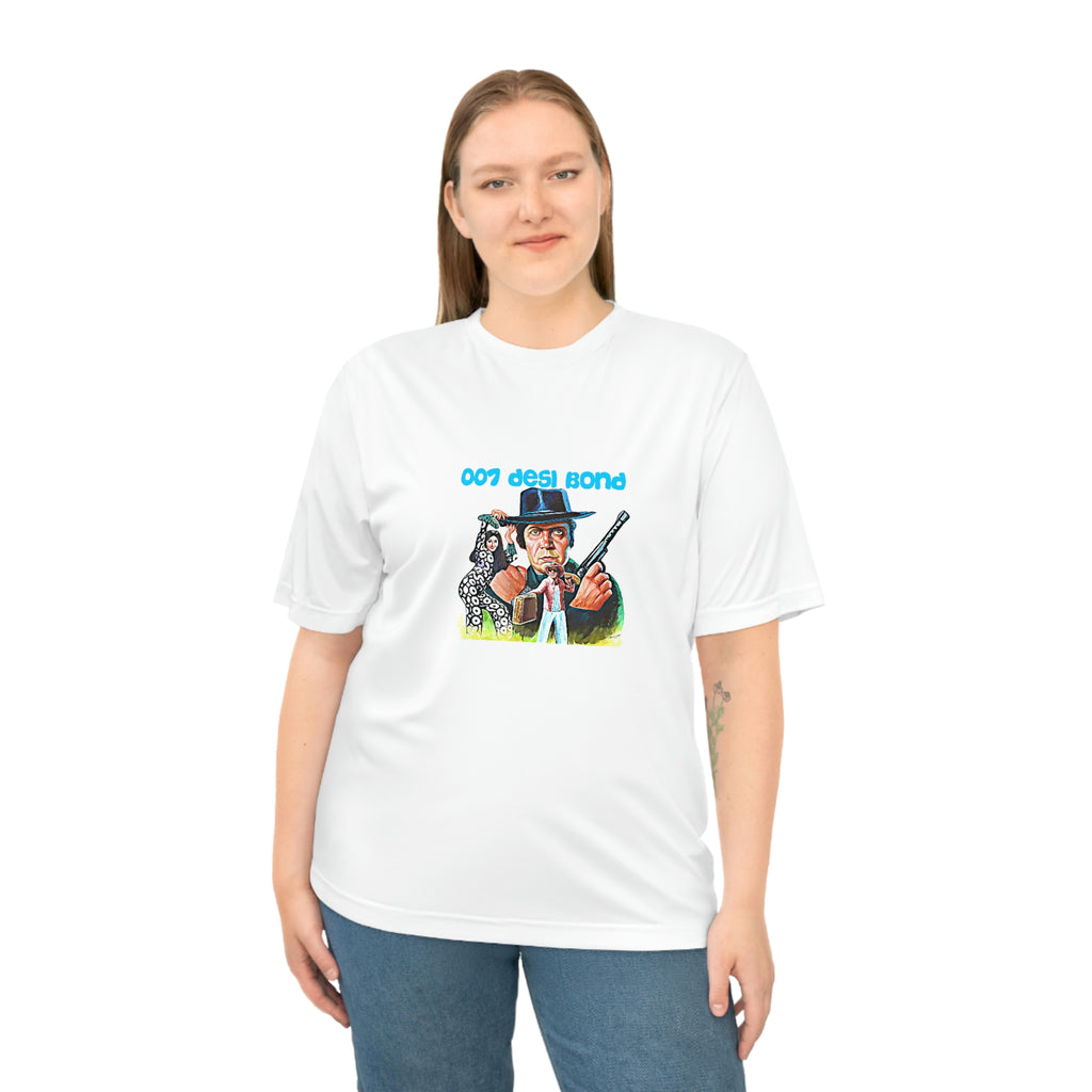 Desi James Bond - Unisex Zone Performance T-shirt - www.desimovies.biz