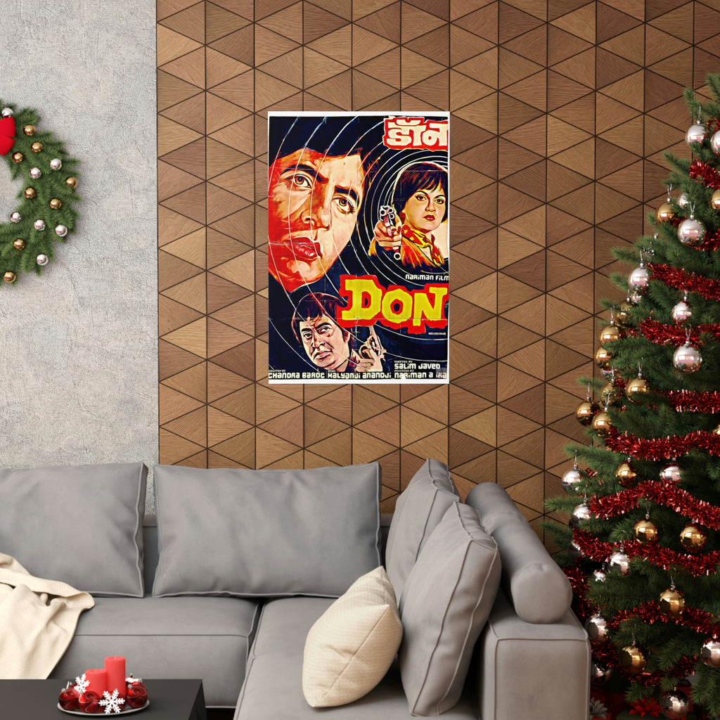 DON (1978) Rare Black - Premium Matte Vertical Posters - www.desimovies.biz