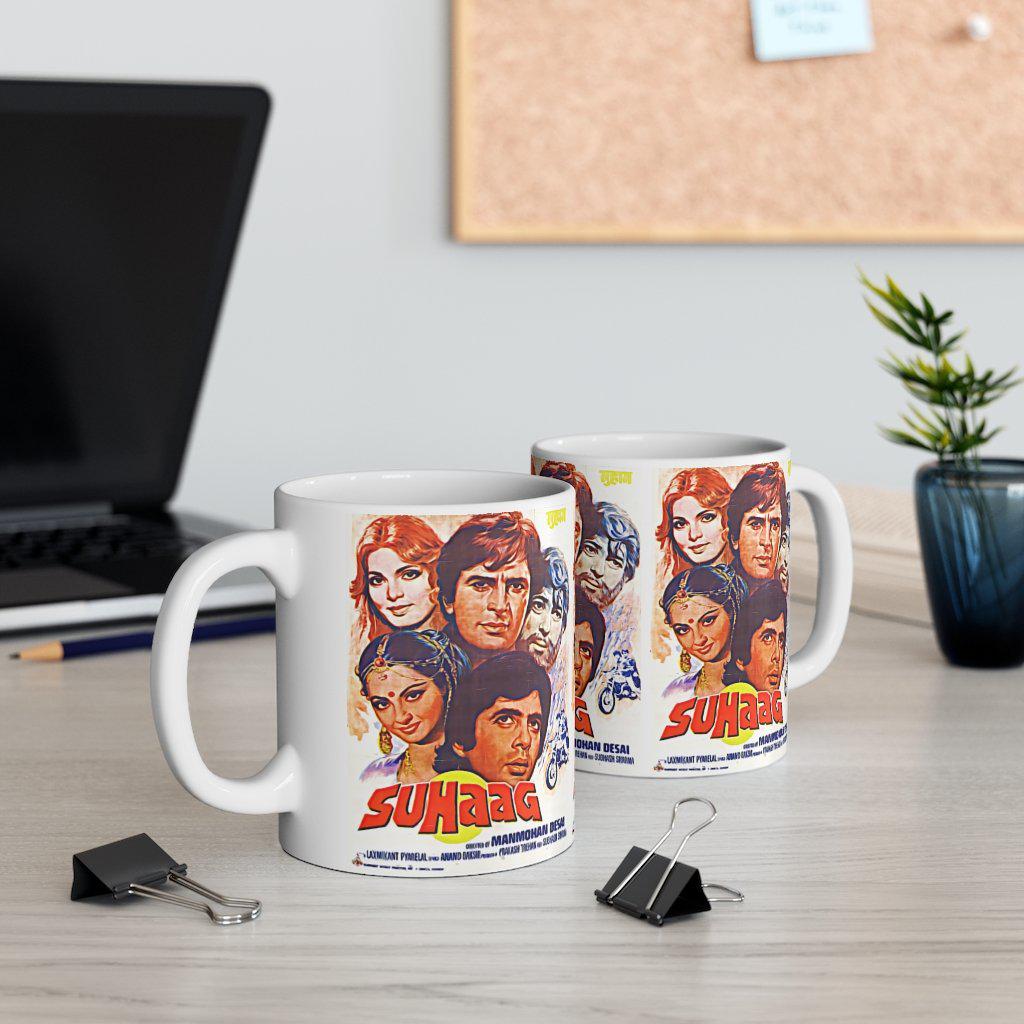 Suhaag - Bollywood - Ceramic Mug 11oz - www.desimovies.biz