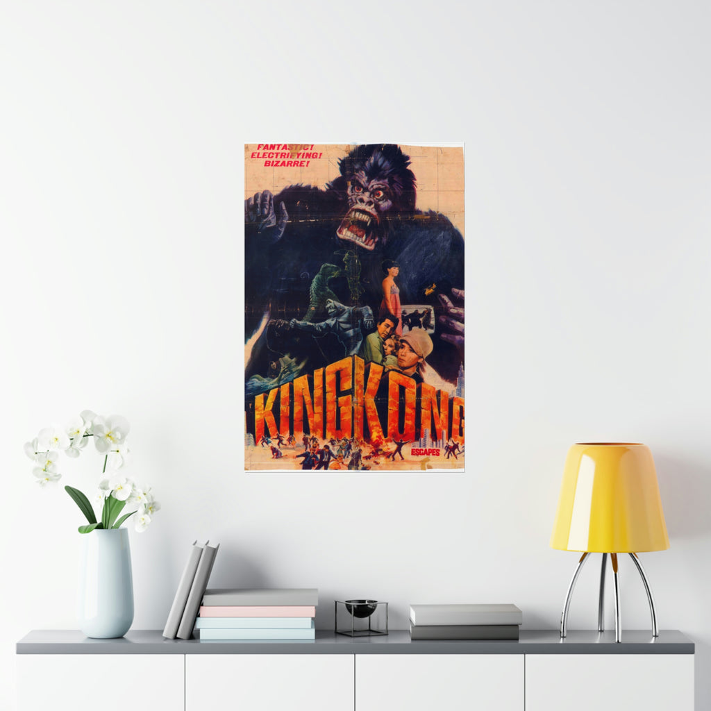 King Kong Escapes - Premium Matte Vertical Posters - www.desimovies.biz