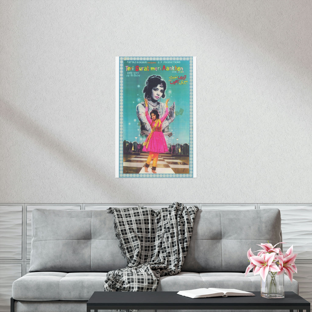 Teri Surat Meri Aankhen - Premium Matte Vertical Posters - www.desimovies.biz
