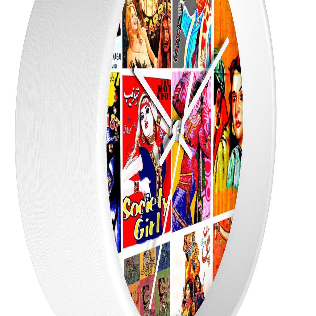 Classic Poster Art - Wall clock - www.desimovies.biz
