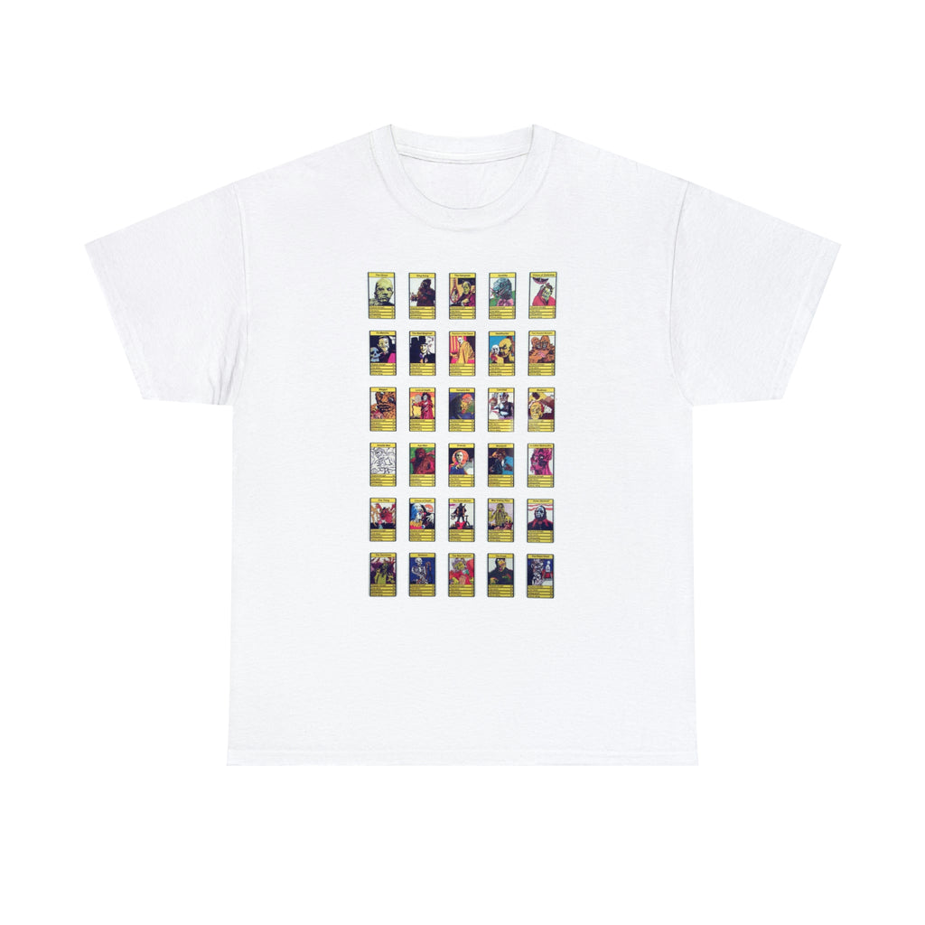 Top Trump Horror - Unisex Heavy Cotton Tee - www.desimovies.biz