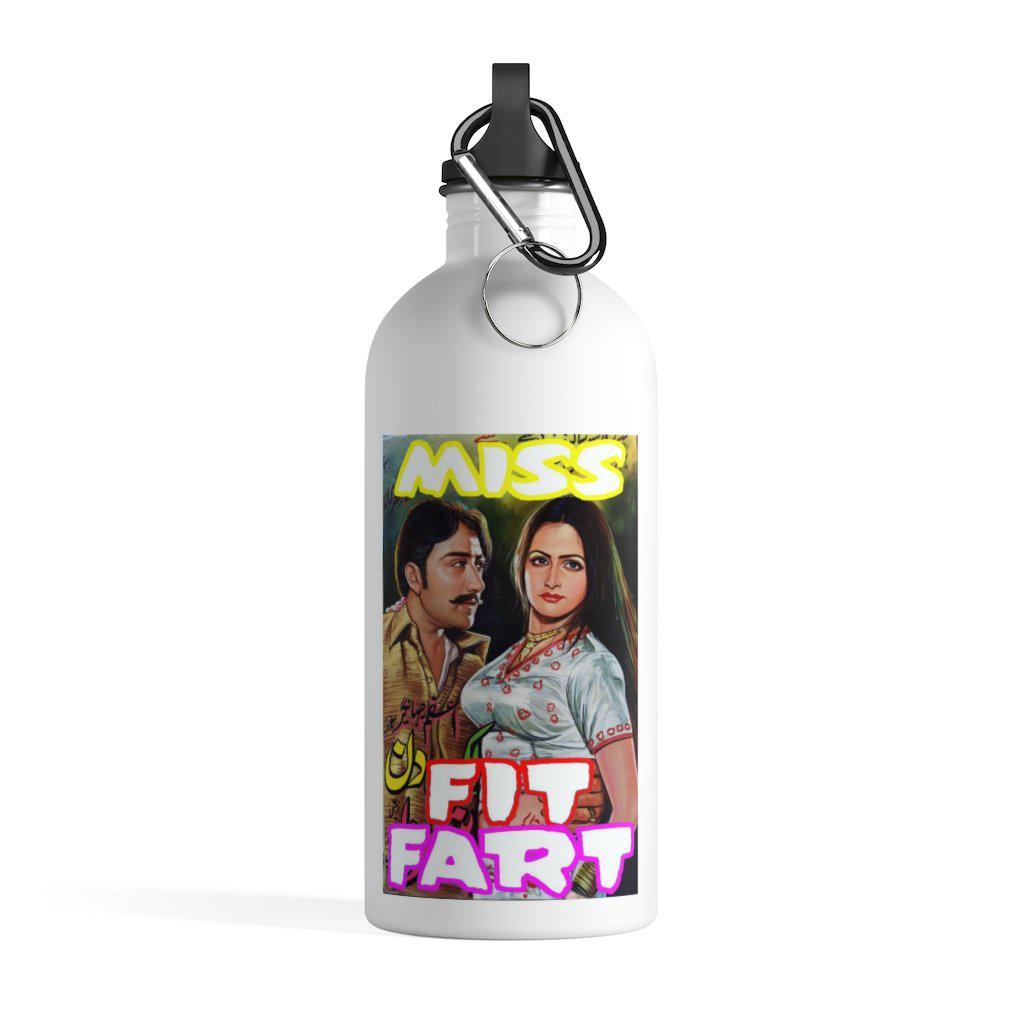 Miss Fit Fart - Stainless Steel Water Bottle - www.desimovies.biz