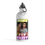 Miss Fit Fart - Stainless Steel Water Bottle - www.desimovies.biz
