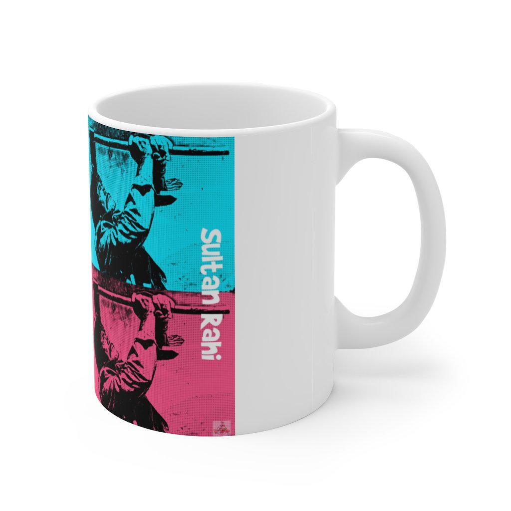 Sultan Rahi - Lollywood Legends - Ceramic Mug 11oz - www.desimovies.biz
