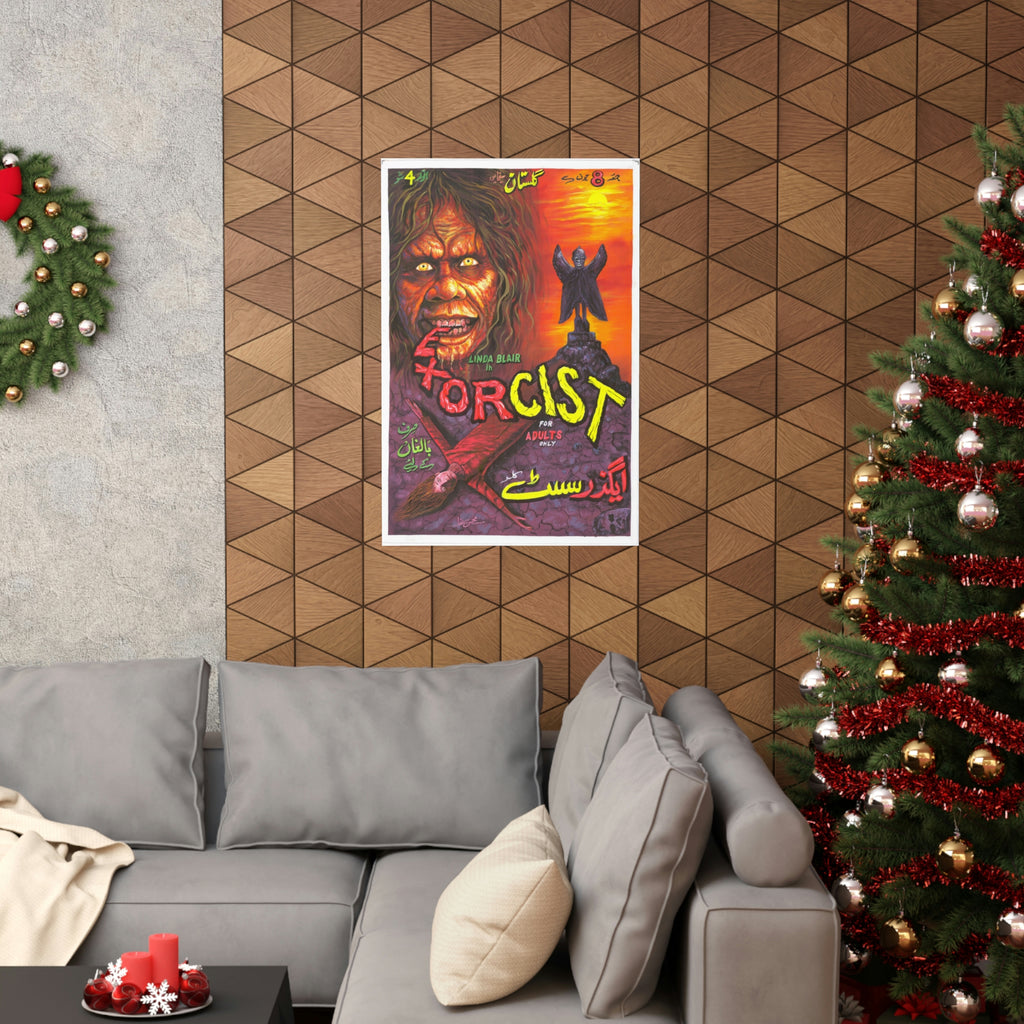 The Exorcist Painted Pakistani - Premium Matte Vertical Posters - www.desimovies.biz