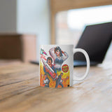 Haseena Atim Bum - Hand Painted - Ceramic Mug 11oz - www.desimovies.biz
