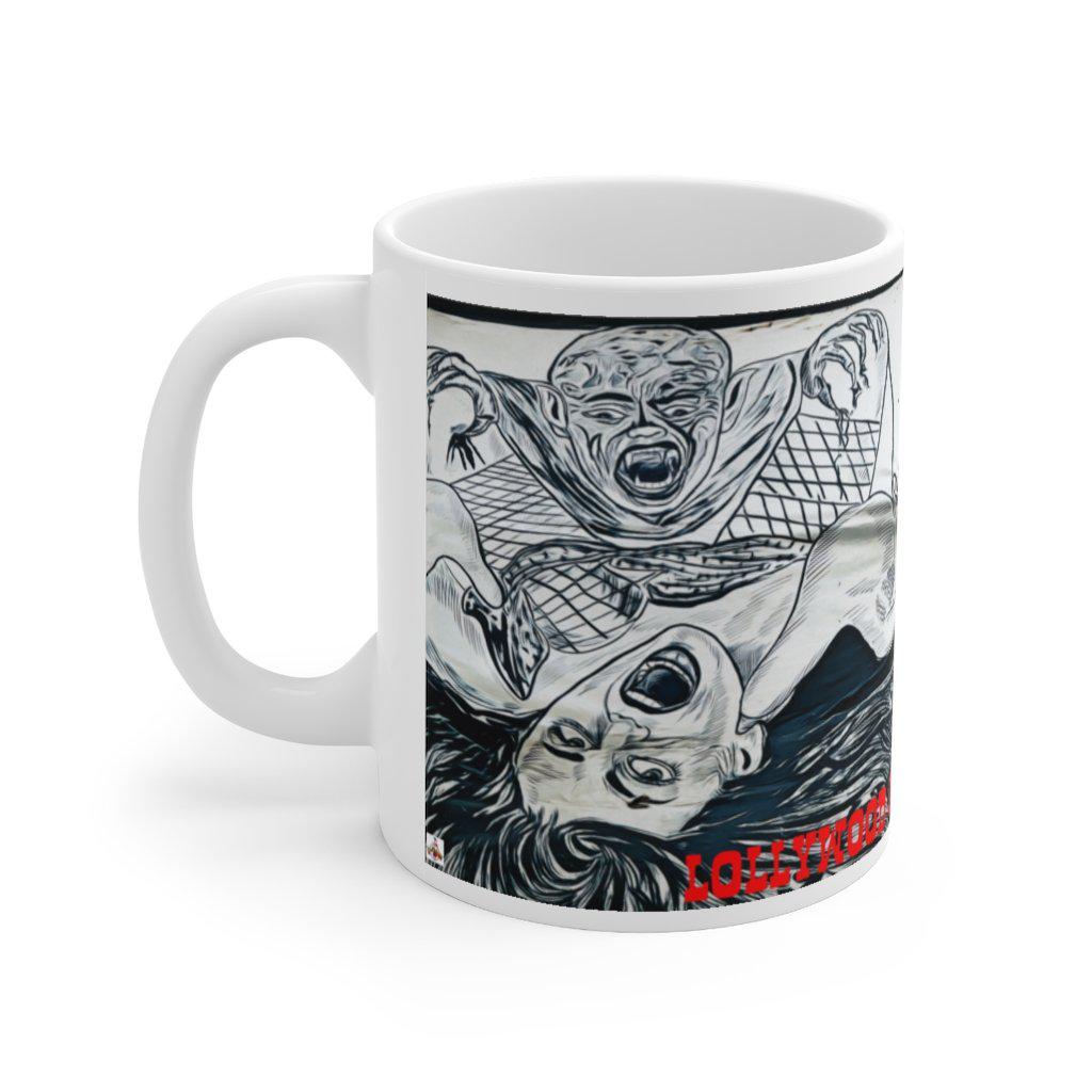 The Horror of Lollywood - Ceramic Mug 11oz - www.desimovies.biz