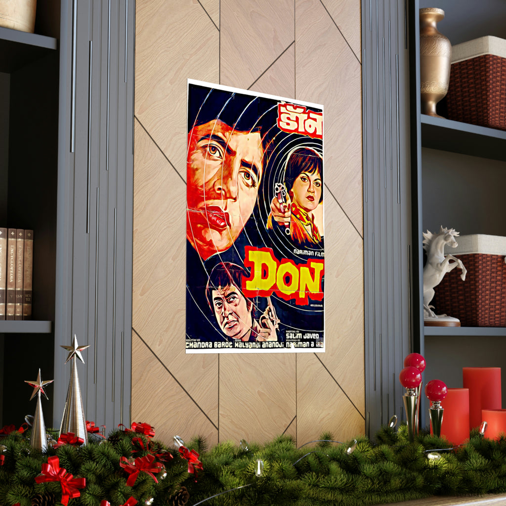 DON (1978) Rare Black - Premium Matte Vertical Posters - www.desimovies.biz