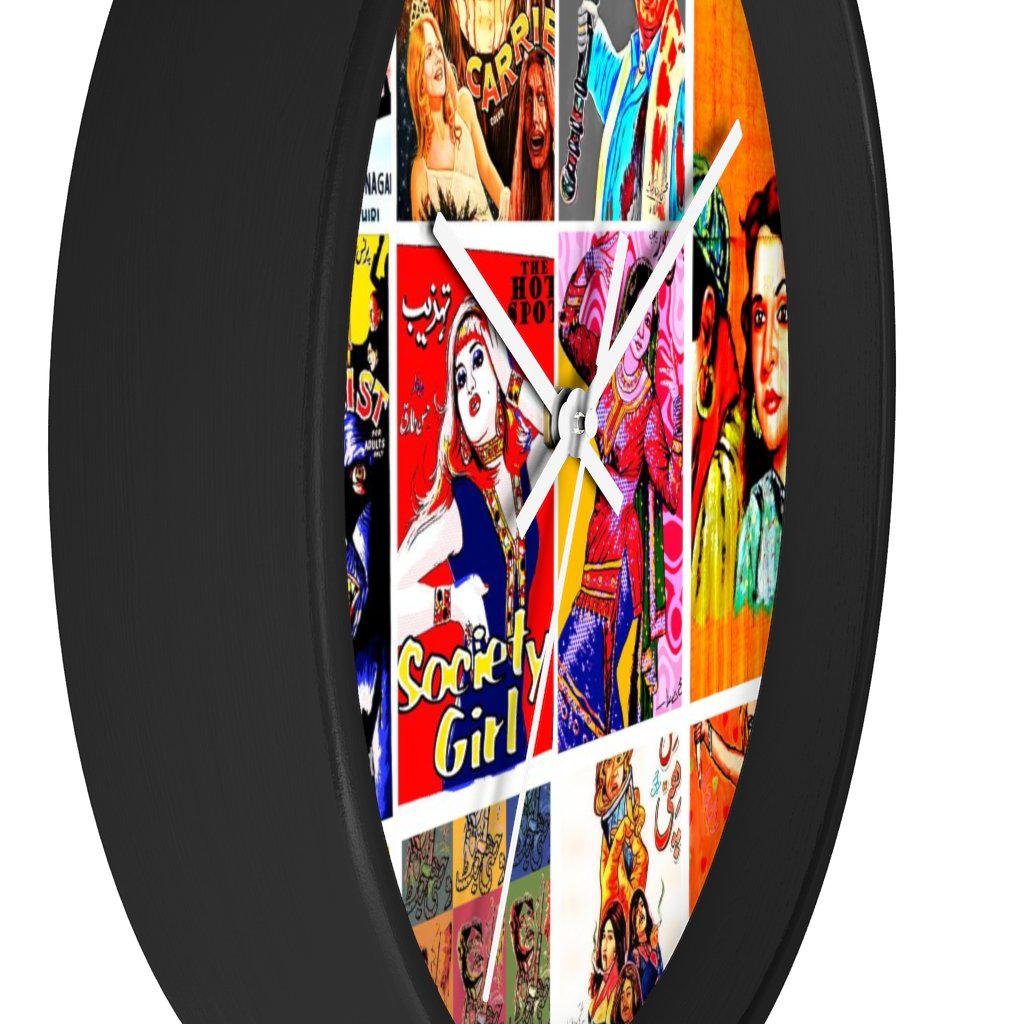 Classic Poster Art - Wall clock - www.desimovies.biz