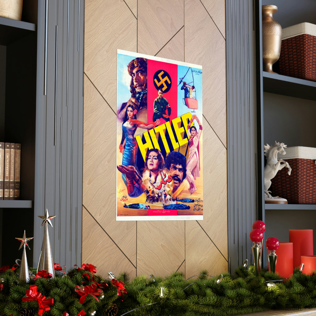 Hitler (1986) Punjabi Film Premium Matte Vertical Posters - www.desimovies.biz