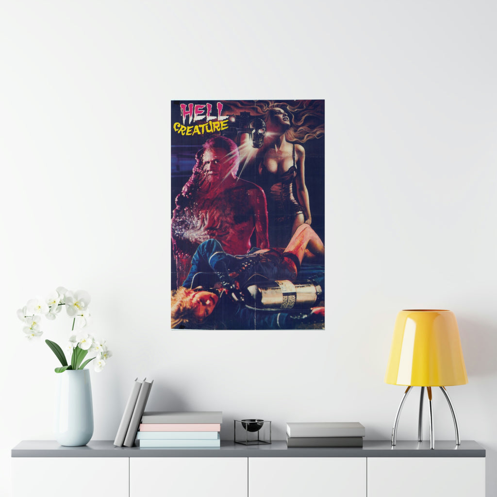 From Beyond AKA Hell Creature Poster - Premium Matte Vertical Posters - www.desimovies.biz