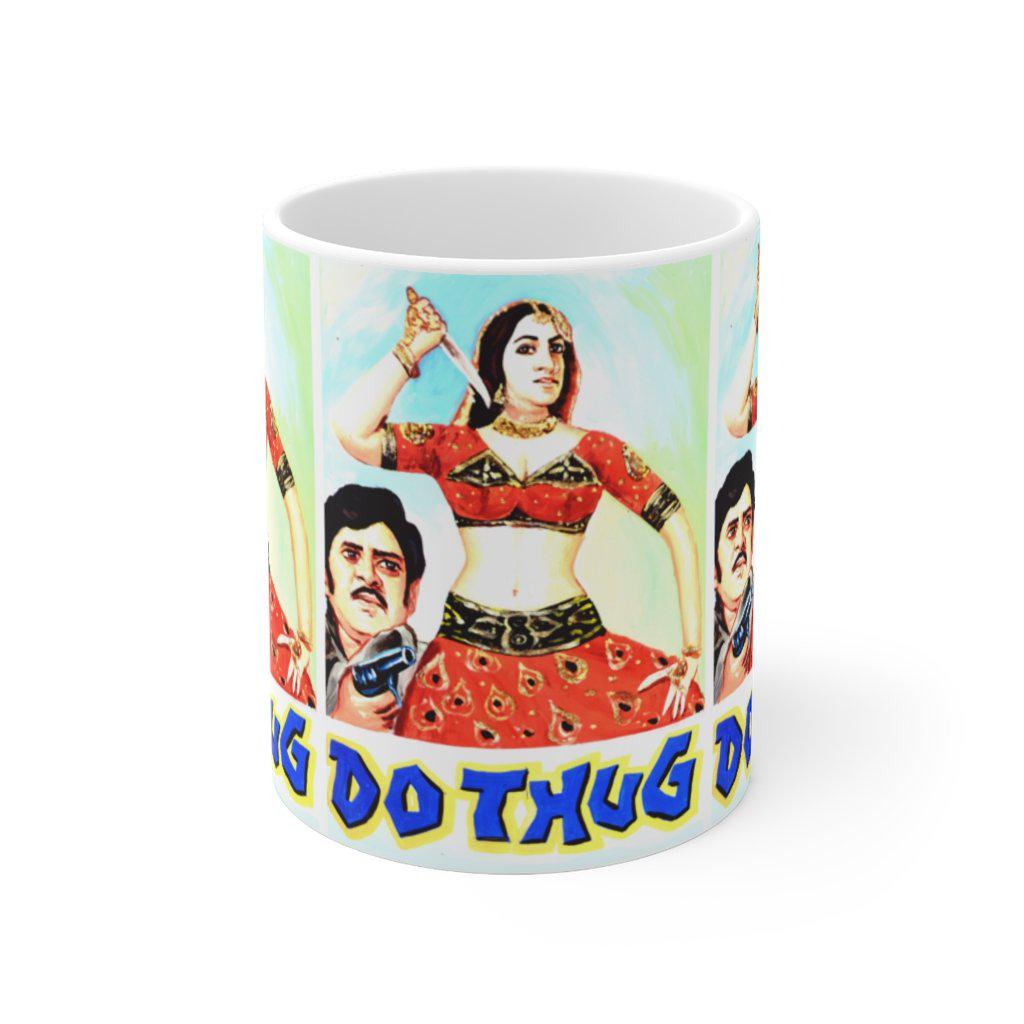 Do Thug - Painted Ceramic Mug 11oz - www.desimovies.biz