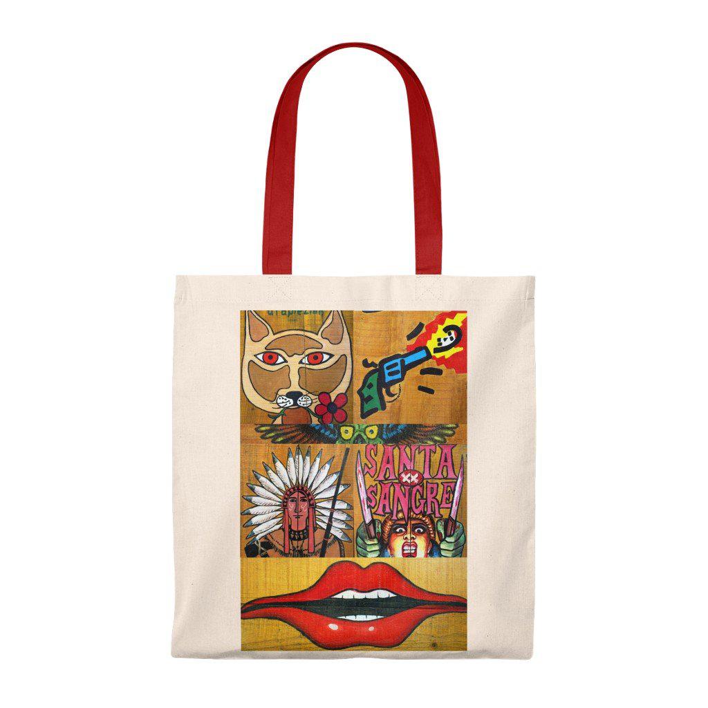 Hot Spot Pop Art Exhib Tote Bag - Vintage - www.desimovies.biz