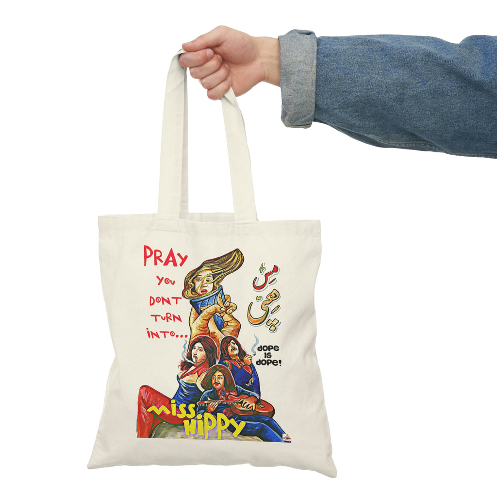 Miss Hippy / Gay Yaar Natural Tote Bag - www.desimovies.biz