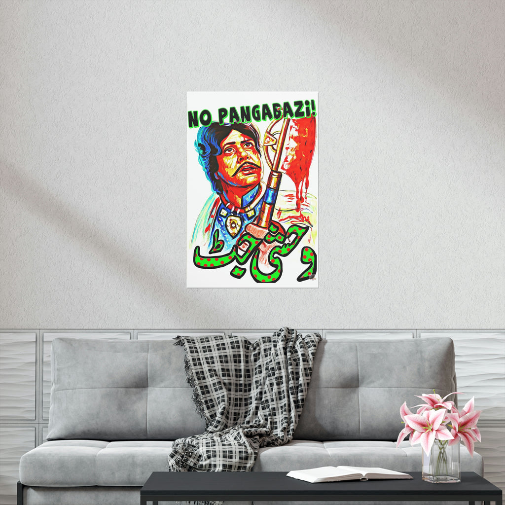 No Pangabazi - Wehshi Jatt -Premium Matte Vertical Posters - www.desimovies.biz