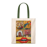 Hot Spot Pop Art Exhib Tote Bag - Vintage - www.desimovies.biz